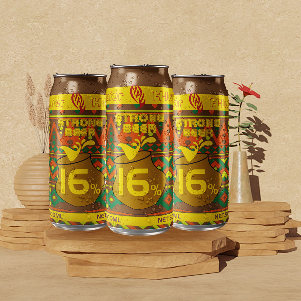 बीयर फ़ैक्टरी थोक बिक्री के लिए 16% वॉल्यूम एक्स्ट्रा स्ट्रॉन्ग क्राफ्ट लेगर बीयर