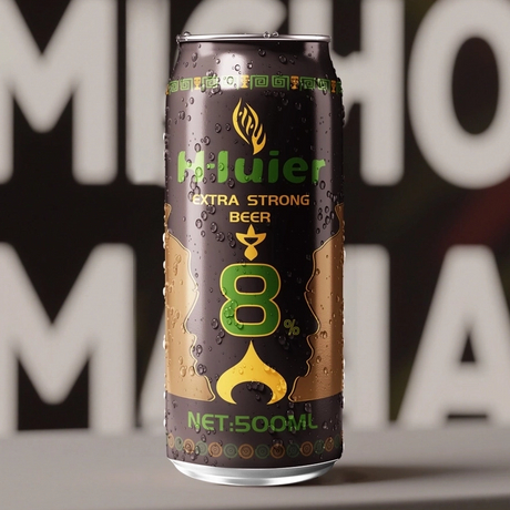 OEM Private Label Extra Strong Beer 8% ABV Алкогольные напитки консервы