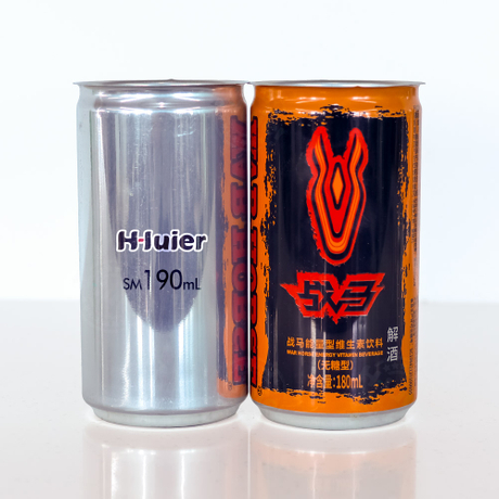 Engros tilpasset 185 ml 200 ml 250 ml Slank tomtrykt aluminiumsemballasje Kaffe kan leverandør